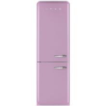 Smeg 50s Retro Style 11.7 Cu. Ft. Bottom Freezer Refrigerator - Pink - Left Hinge - FAB32UPKLN image
