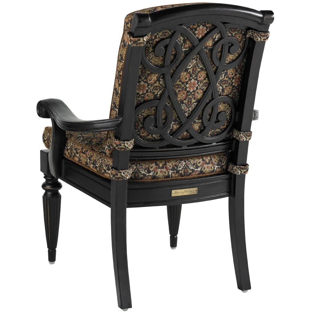 Kingstown Sedona Cast Aluminum Patio Dining Arm Chair W/ Sunbrella