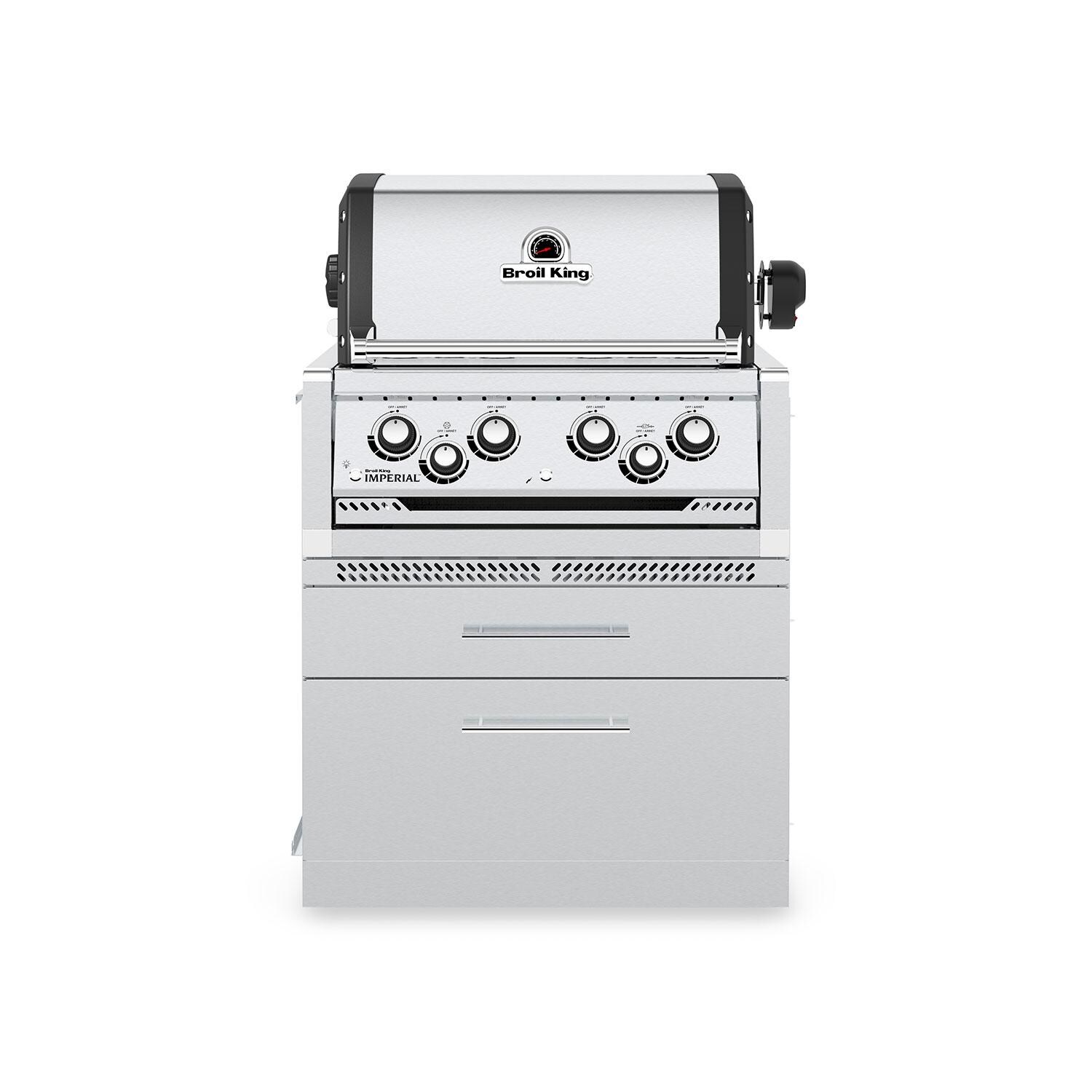 Broil King 805600 4-Burner Stainless Steel Cabinet - Attachment - White Background thumbnail