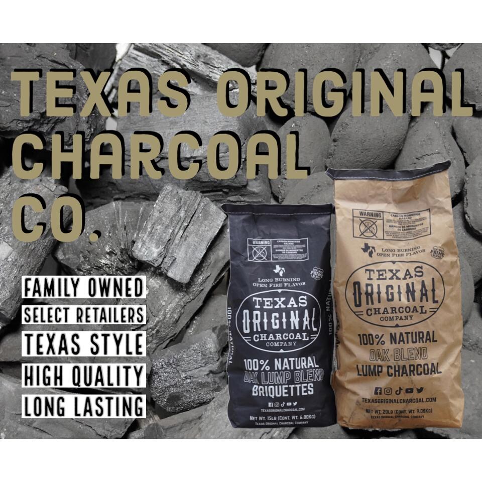 Texas Original Pits TXOG-OB15 20 Lb Charcoal Briquettes - Lump and Briquette Charcoal thumbnail
