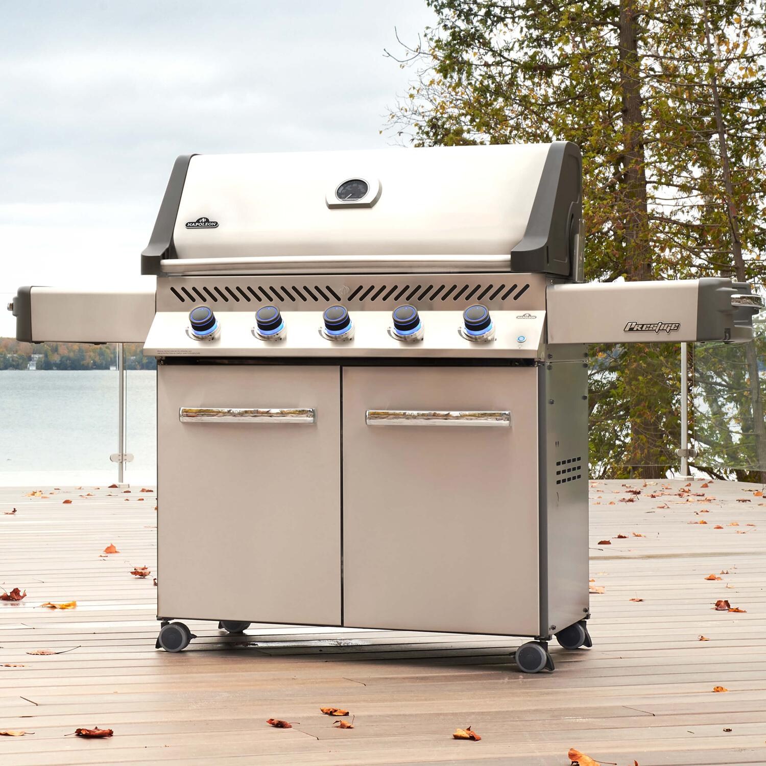 Napoleon Prestige 665 Propane Gas Grill P665PSS BBQGuys