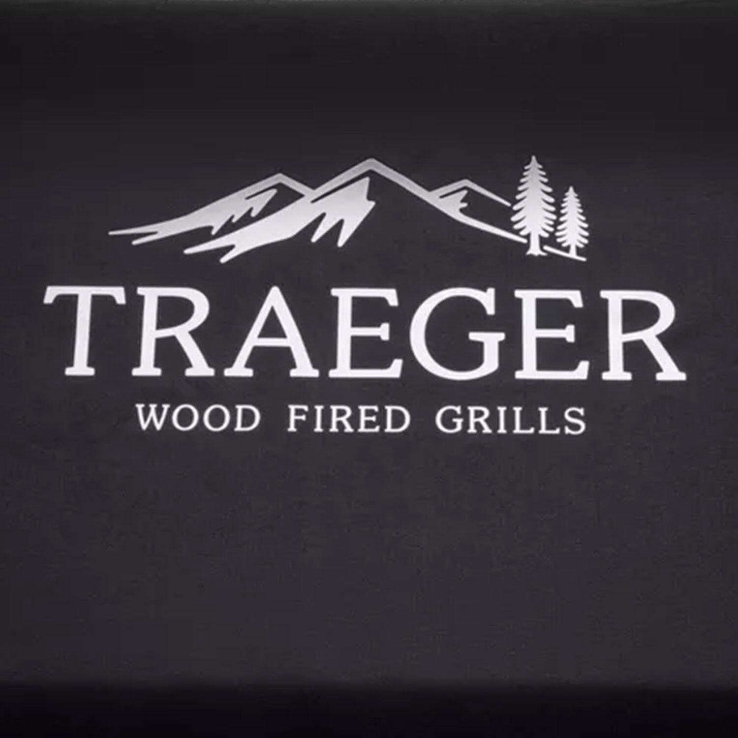 Traeger BAC887 Timberline XL/Ironwood XL Full-Length Grill Cover - Logo - Detail thumbnail