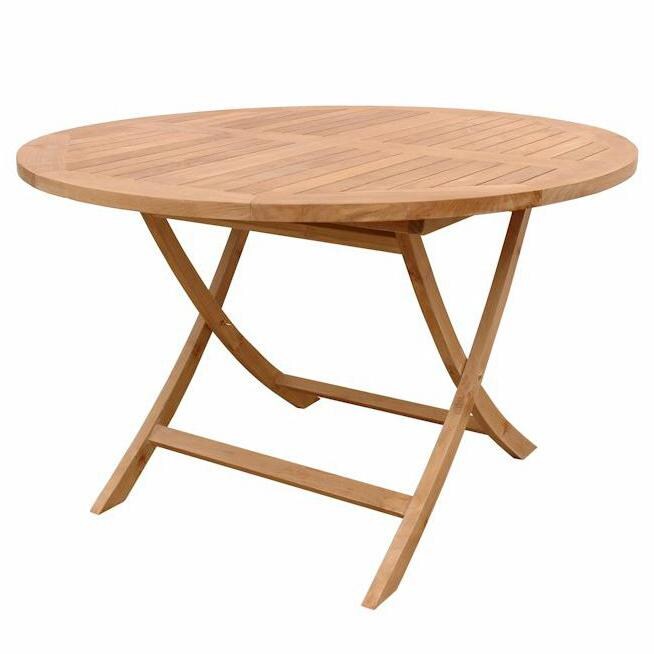 Anderson Teak Bahama 47 X 47 Inch Teak Folding Patio Dining Table thumbnail