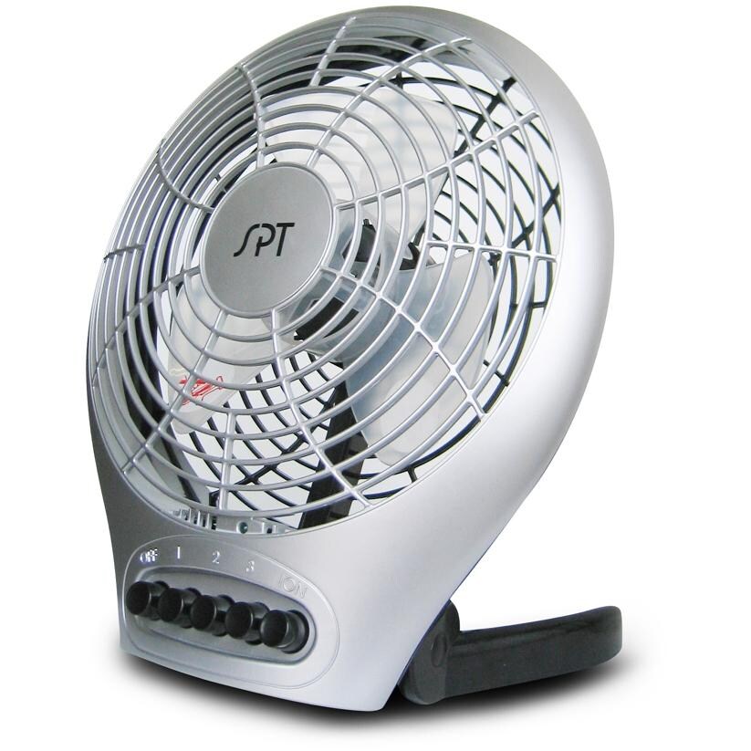 Sunpentown Fan 7-Inch Desktop Fan With Ionizer - SF-0703