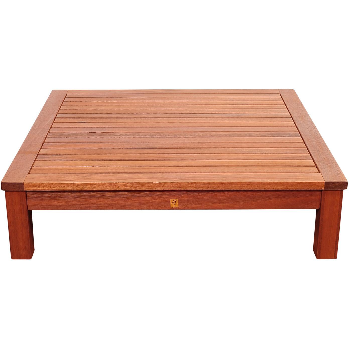 Amazonia SC DERB6 Eucalyptus Ottoman Base / Coffee Table thumbnail