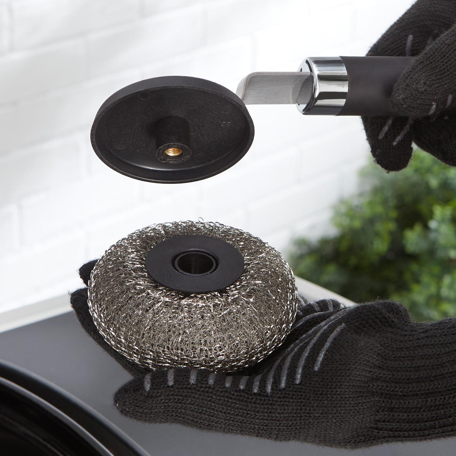 Weber 6282 12-Inch Scrub Grill Brush - Easy Brush Head Replacement thumbnail