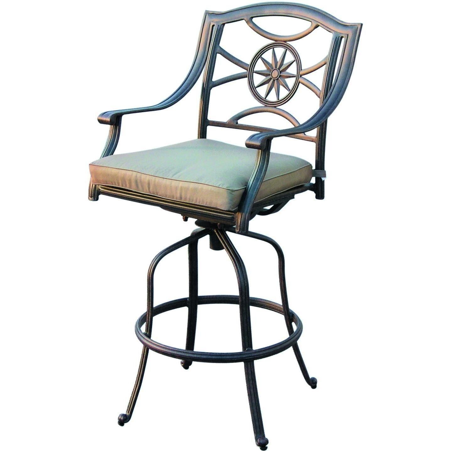 Darlee Ten Star Patio Bar Stool thumbnail