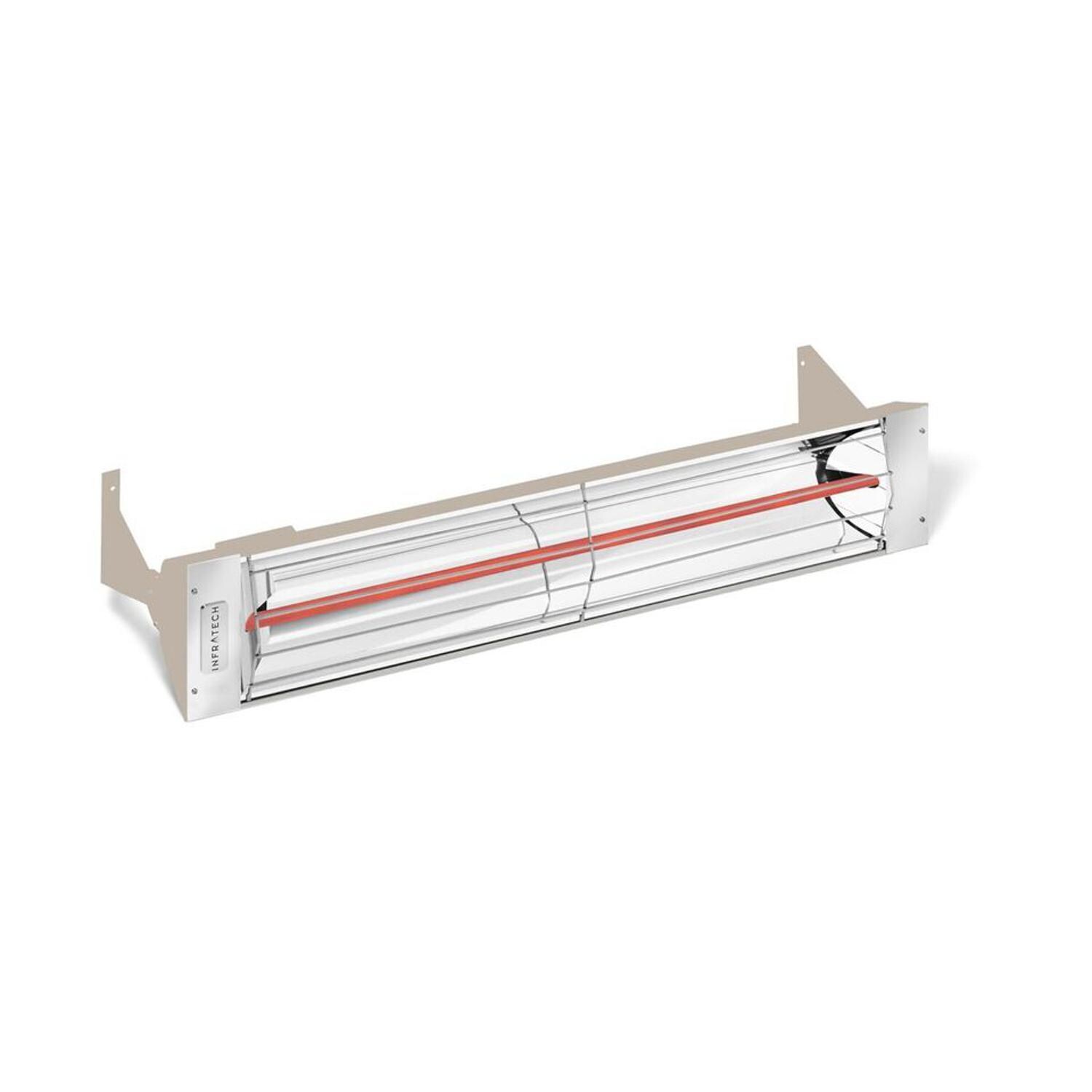 Infratech W-Series 33-Inch Single Element Electric Infrared Patio Heater - Beige - Full - White Background thumbnail