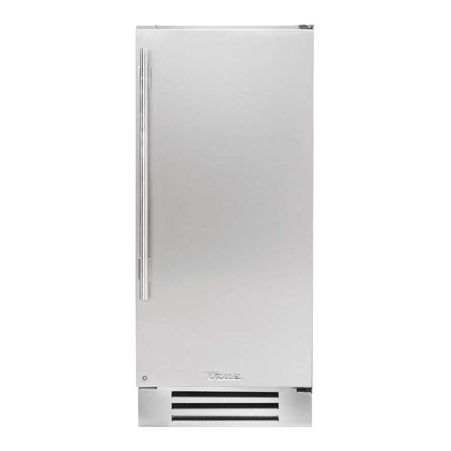 True 15 Inch 3.14 Cu. Ft. Right Hinge Outdoor Refigerator - Stainless Steel - TUR-15-R-SS-C