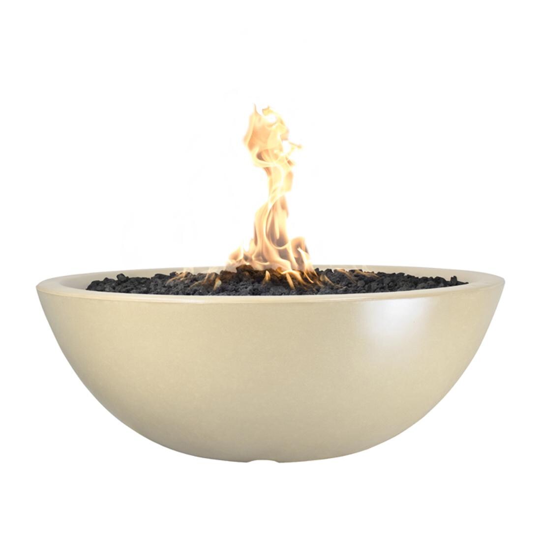 Vanilla Round Sedona GFRC Fire Pit thumbnail