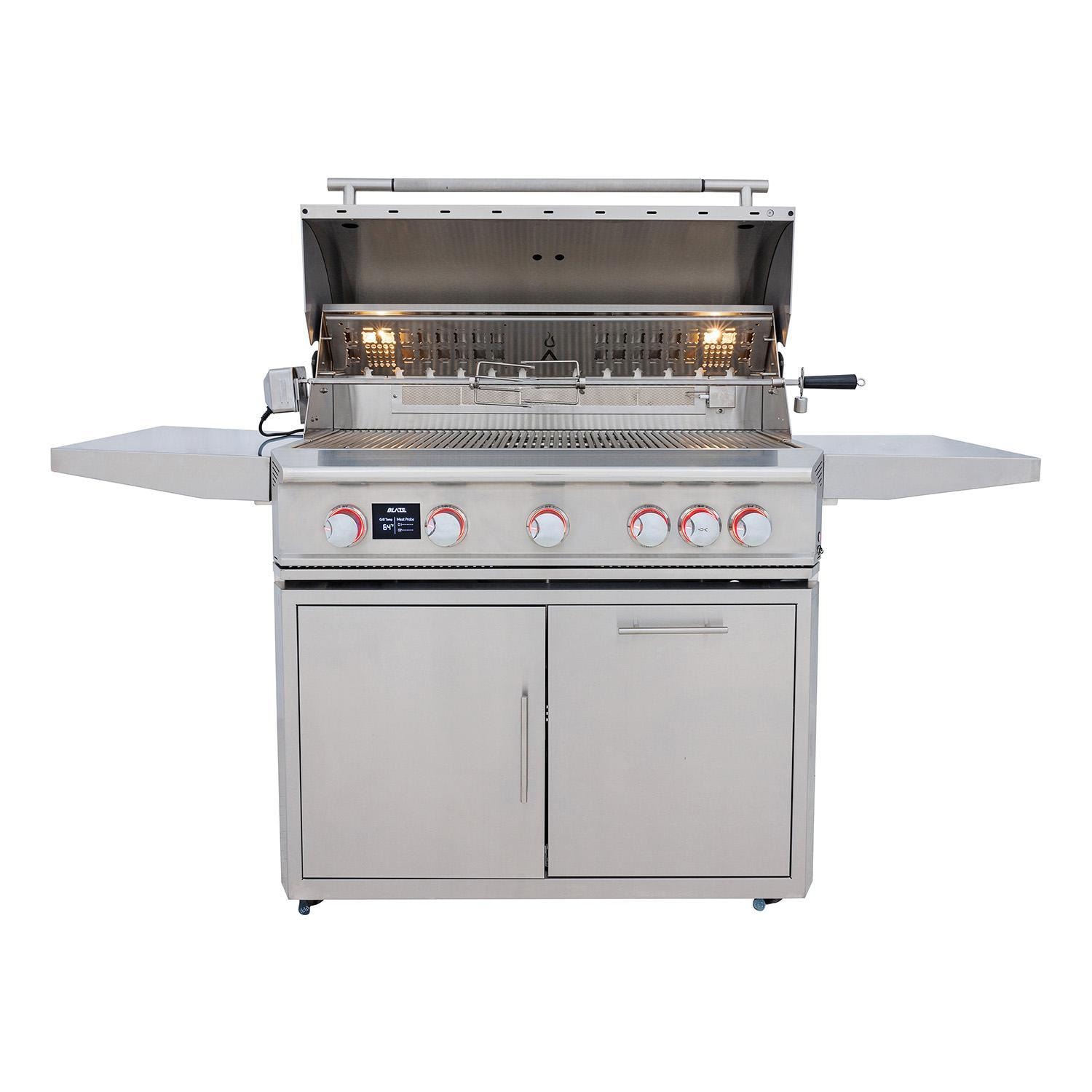 Blaze LTE PRO 40-in 5-Burner Natural Gas Grill w/ Digital Temperature Screen & Rotisserie