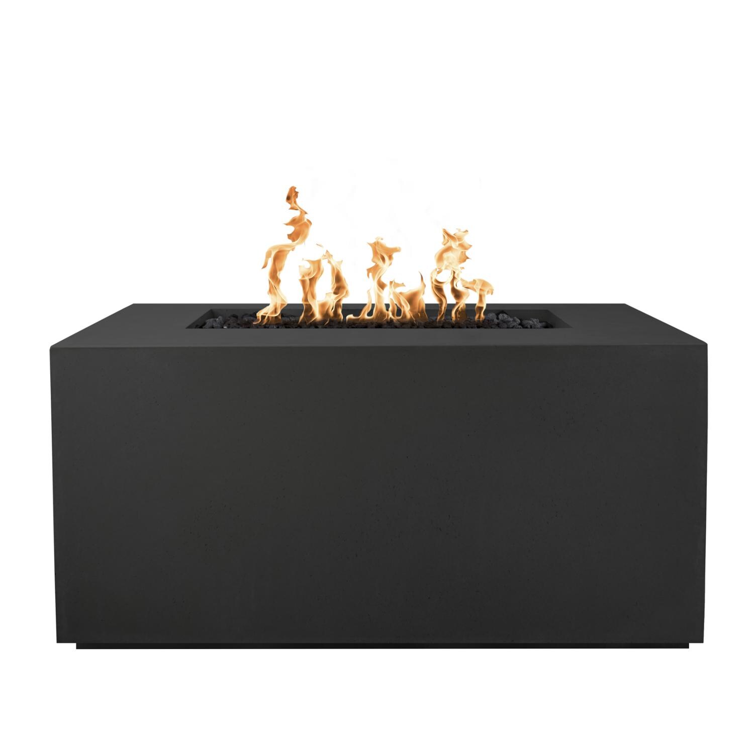Black Rectangular Pismo GFRC Fire Pit thumbnail