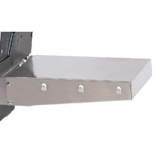 MHP WHRG4DD Freestanding Hybrid Gas Grill With SearMagic Grids - Stainless Steel Side Shelf