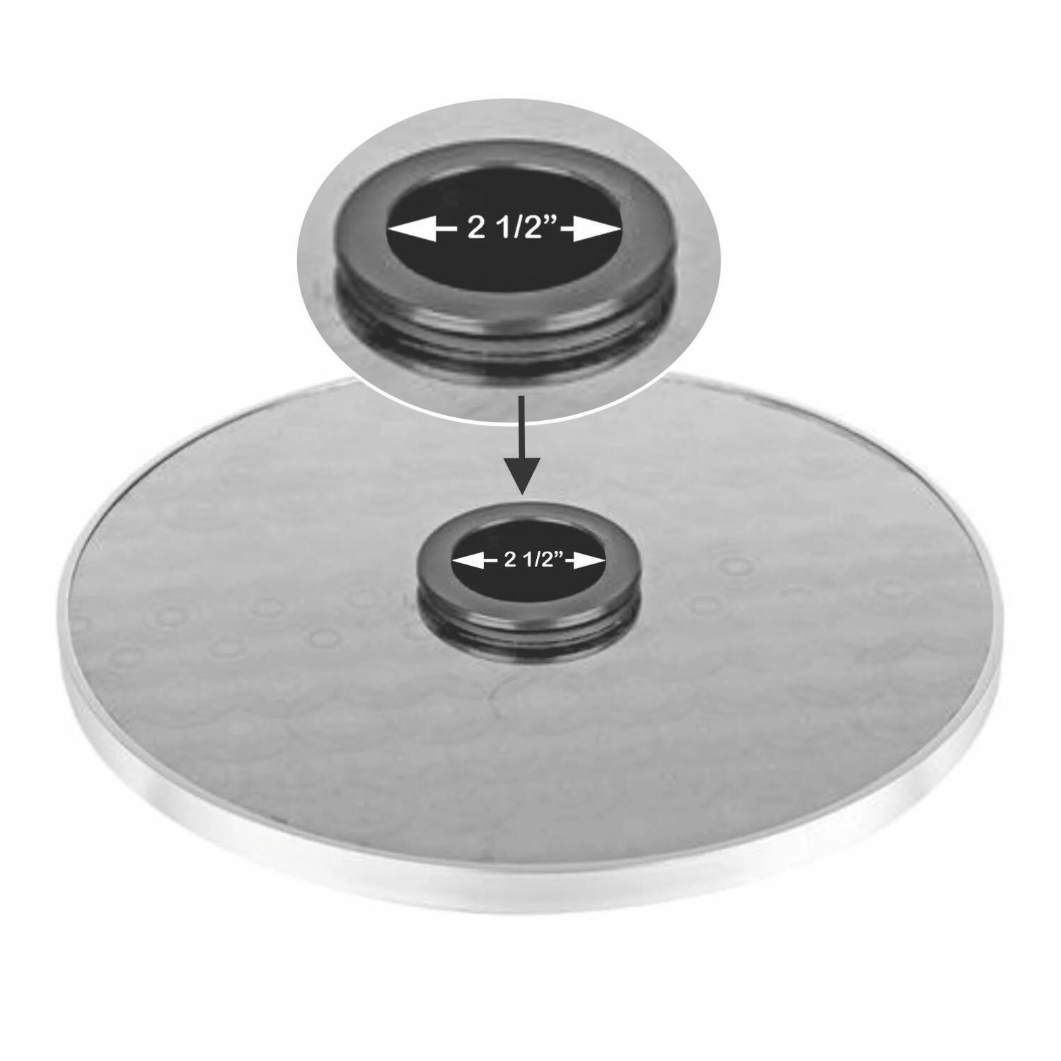 Ultimate Patio 61709 Adjustable Patio Heater Table - Hole Size thumbnail