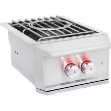 Blaze Professional Built-In Natural Gas High Performance Power Burner W/ Wok Ring & Stainless Steel Lid - BLZ-PROPB-NG image