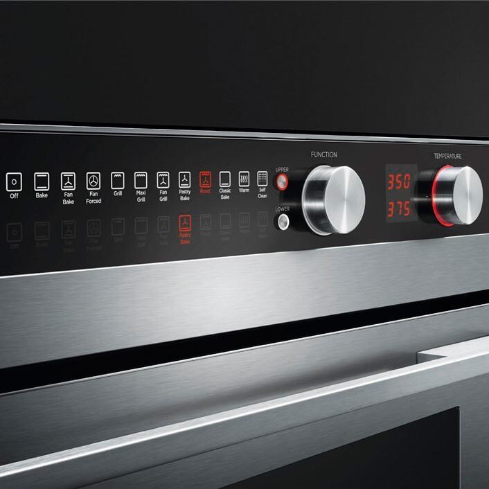 Fisher Paykel 30-Inch Electric Double Wall Oven - Control Panel thumbnail