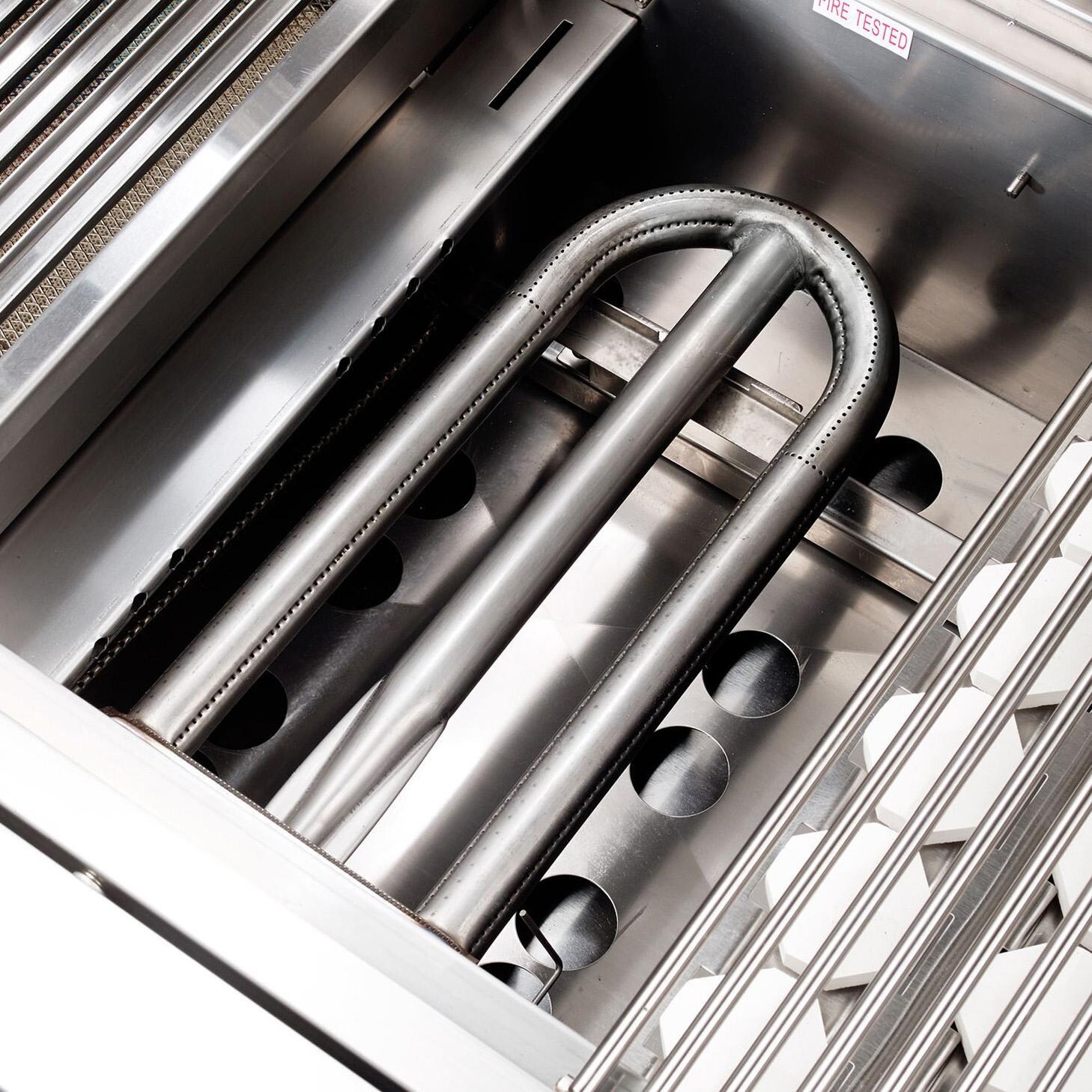 Vintage VBQ42G-N-1-KIT 42 Inch Natural Gas Grill with 2-Door Cart - Burner - Detail thumbnail