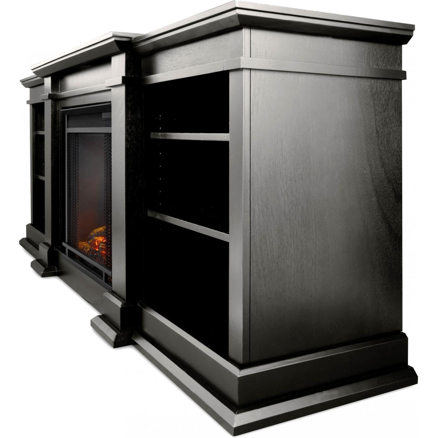 Real Flame Fresno 71Inch Electric Fireplace Entertainment Center