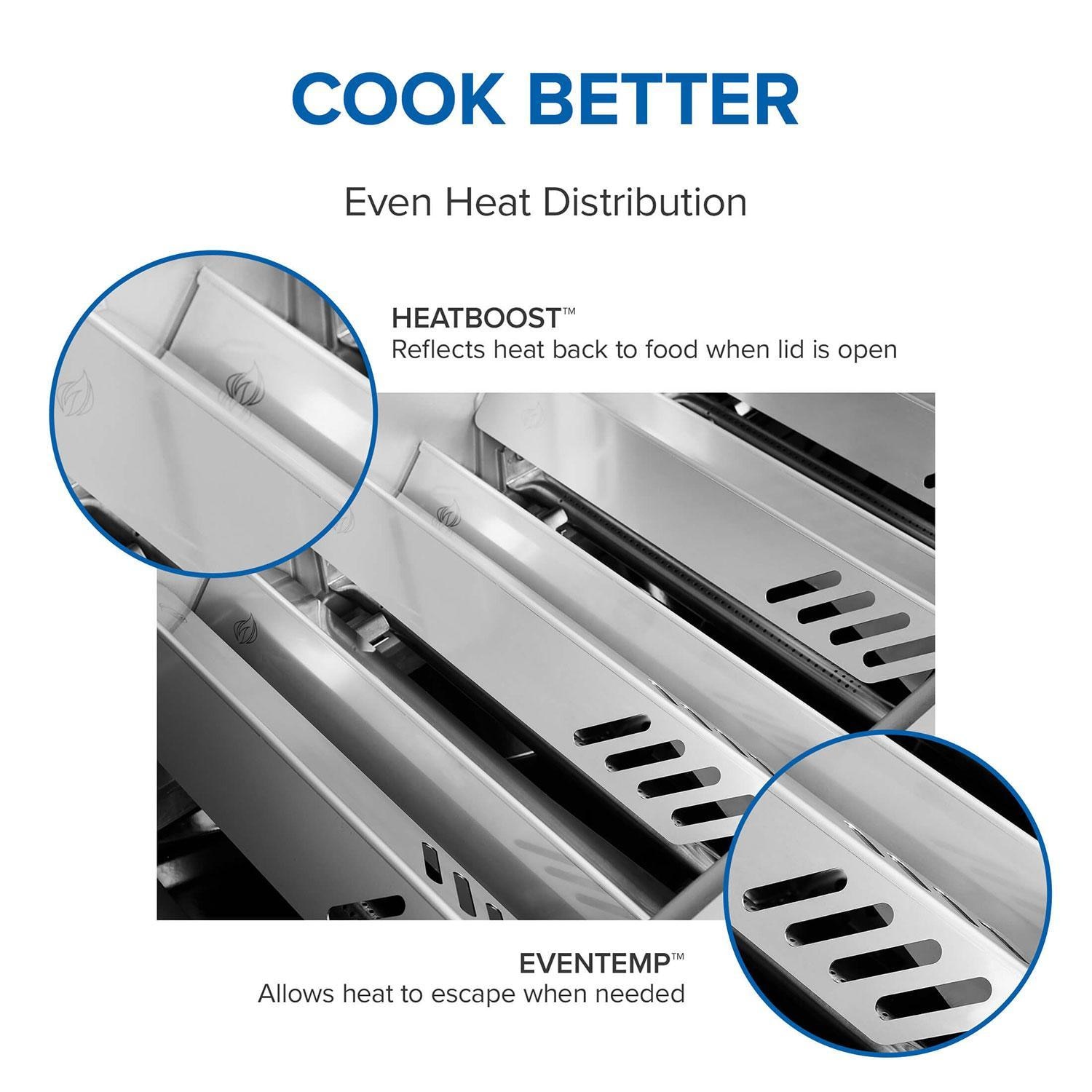 Napoleon PRO500VXRSIBPSS Prestige PRO 500 4 Burner Propane Grill w/ Smart Technology - HeatBoost & EvenTemp Features - Detail thumbnail