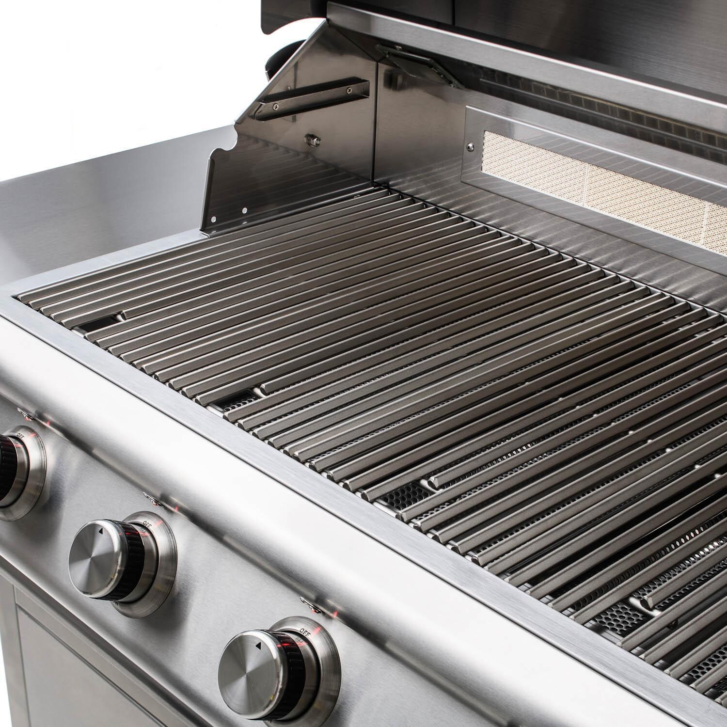 Blaze BLZ-4LTE2-LP Premium LTE 32-Inch 4-Burner Built-In Propane Grill - Cooking Surface thumbnail