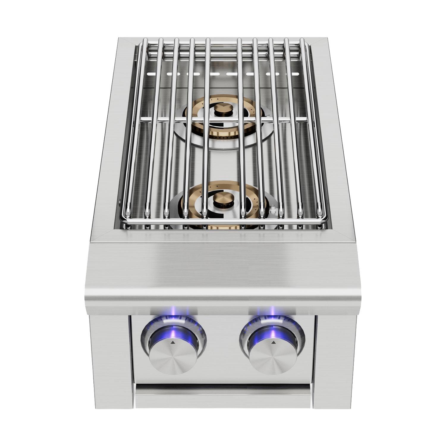XO Performance XLT 12 1/2-in Propane Double Side Burner