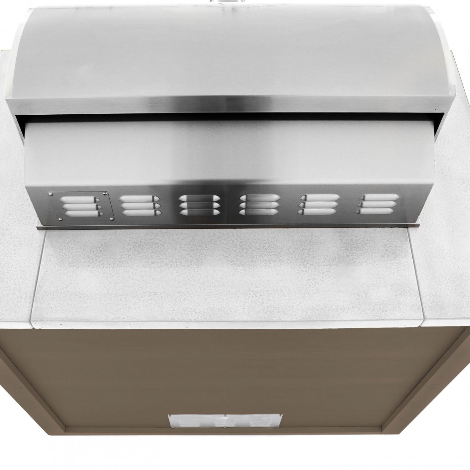 Overhead View To Show Natural White Countertop thumbnail