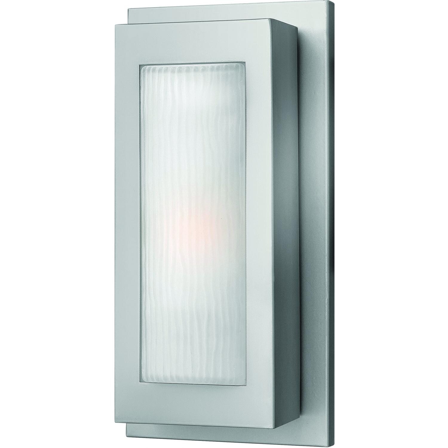 Hinkley Lighting Titan One Light 14-Inch Outdoor Wall Light - Titanium - 2050TT