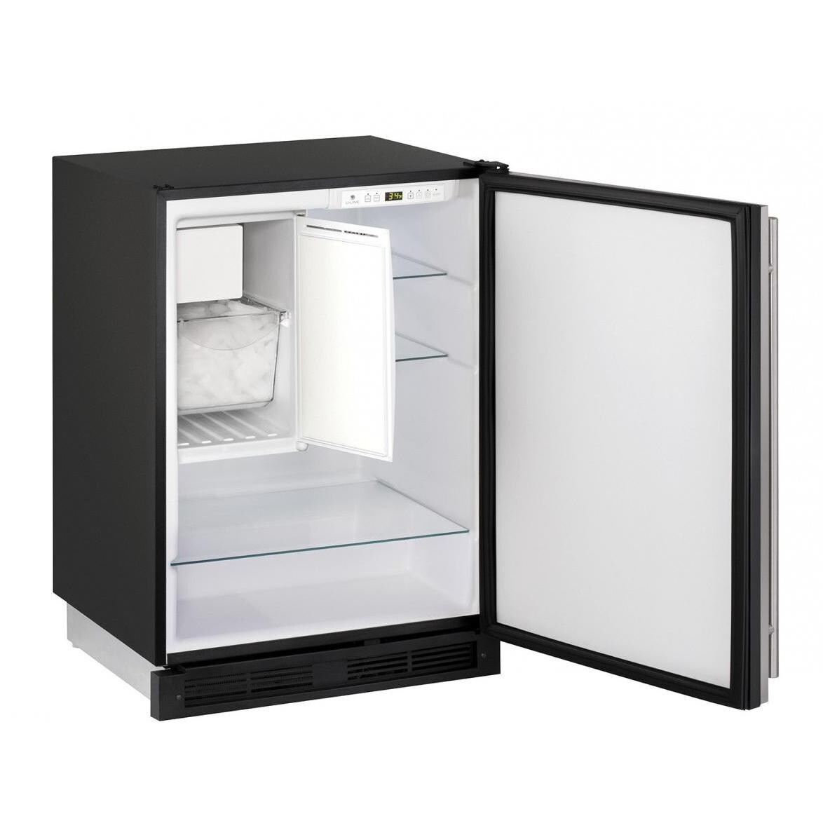 U-Line CO1224FS Stainless Refrigerator: Alternate Interior View thumbnail