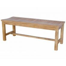 Anderson Teak Casablanca 2-Person Teak Backless Patio Bench