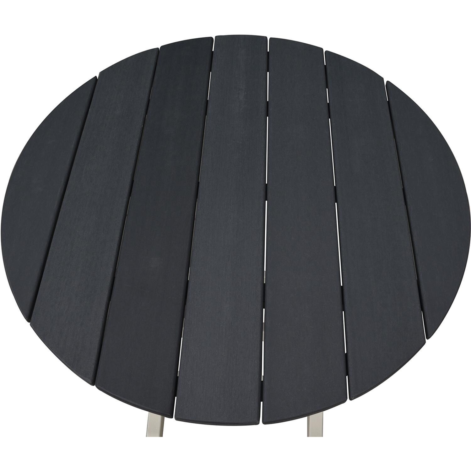 Lakeview Outdoor Designs LV-3311-5 Estatewood 5 Pc Polyresin Bar Set in White - Table Top - White Background thumbnail