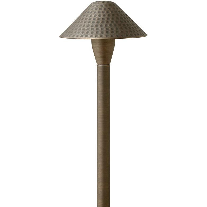 Hinkley Lighting Hardy Island One Light 16-Inch LED Outdoor Path Light - Matte Bronze - 16010MZ-LED