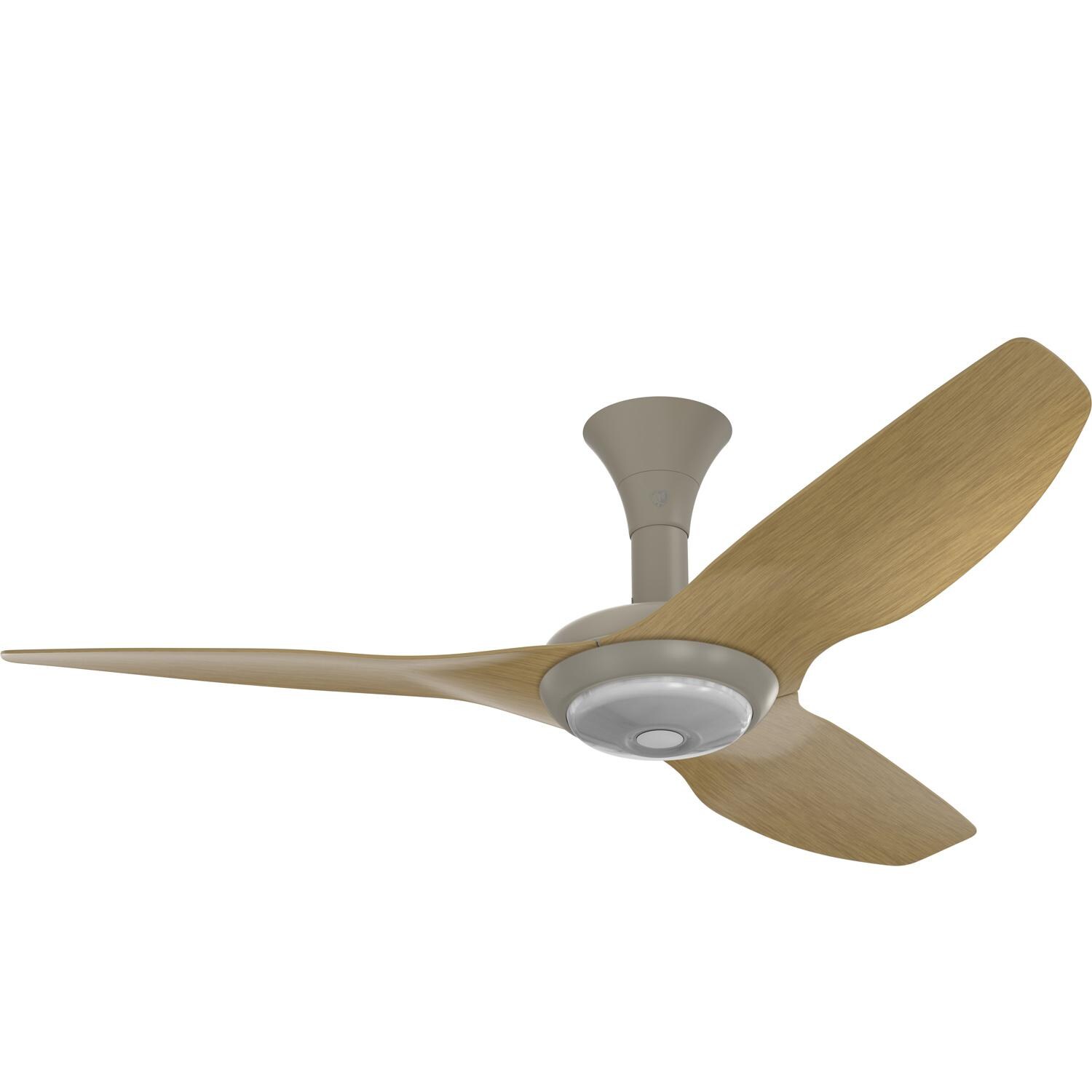 Big Ass Fans MK-HK4-042500A470F504G10S2 52-Inch Haiku Ceiling Fan Damp Low Profile Mount W/Downlight Satin Nickel/Caramel thumbnail