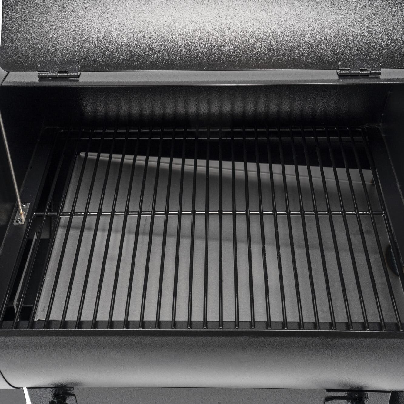 Traeger Tailgater 20 Black Pellet Grill On Cart - Front Grill Grate thumbnail