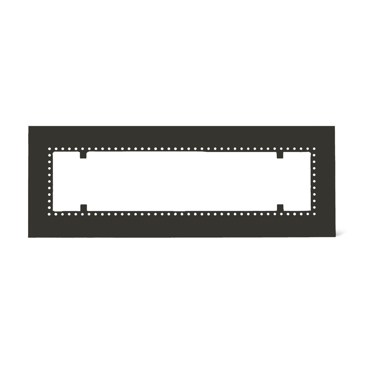 Infratech W20 Flush Mount Frame For 39-Inch Heaters - Black thumbnail