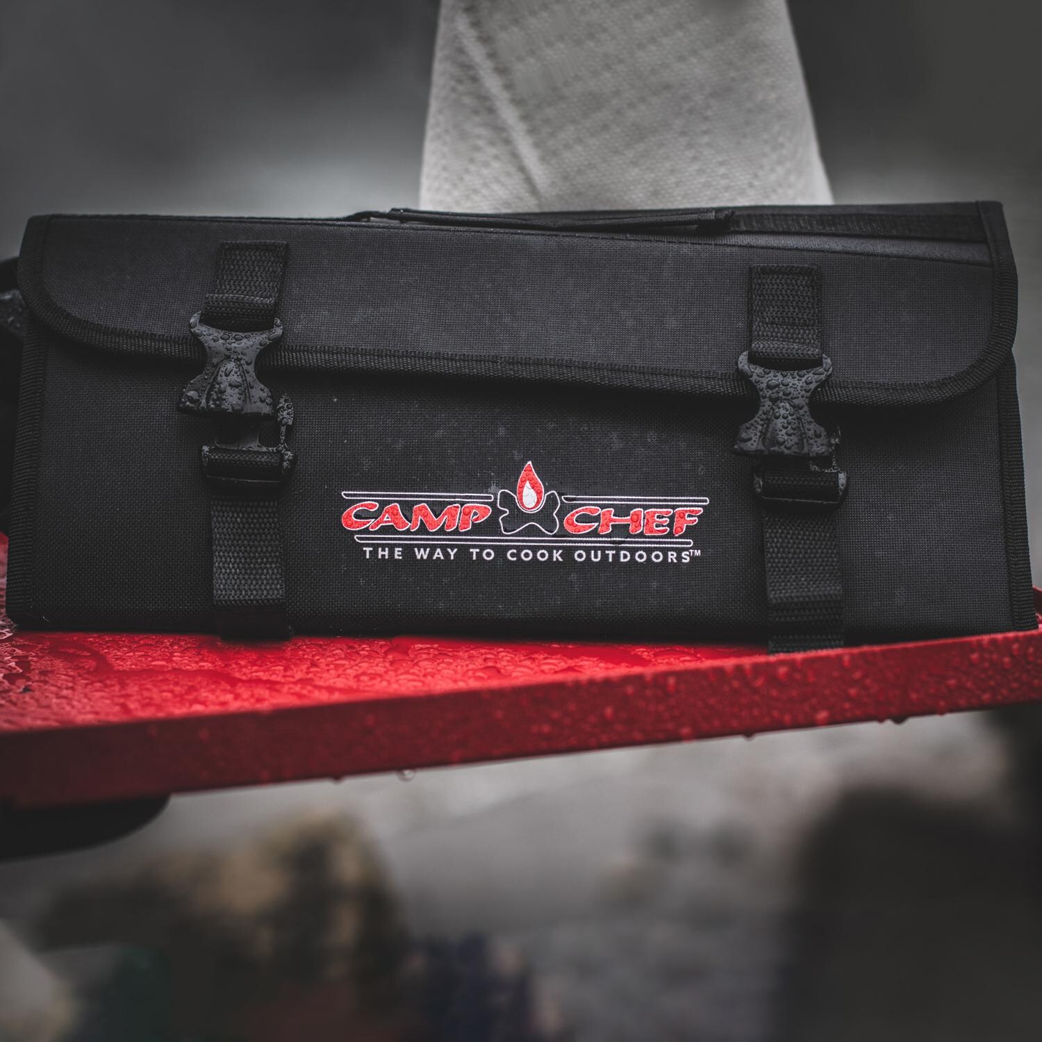 Camp Chef KSET5 5-Piece All-Purpose Chef Tool Set - Carrying Case Lifestyle View thumbnail