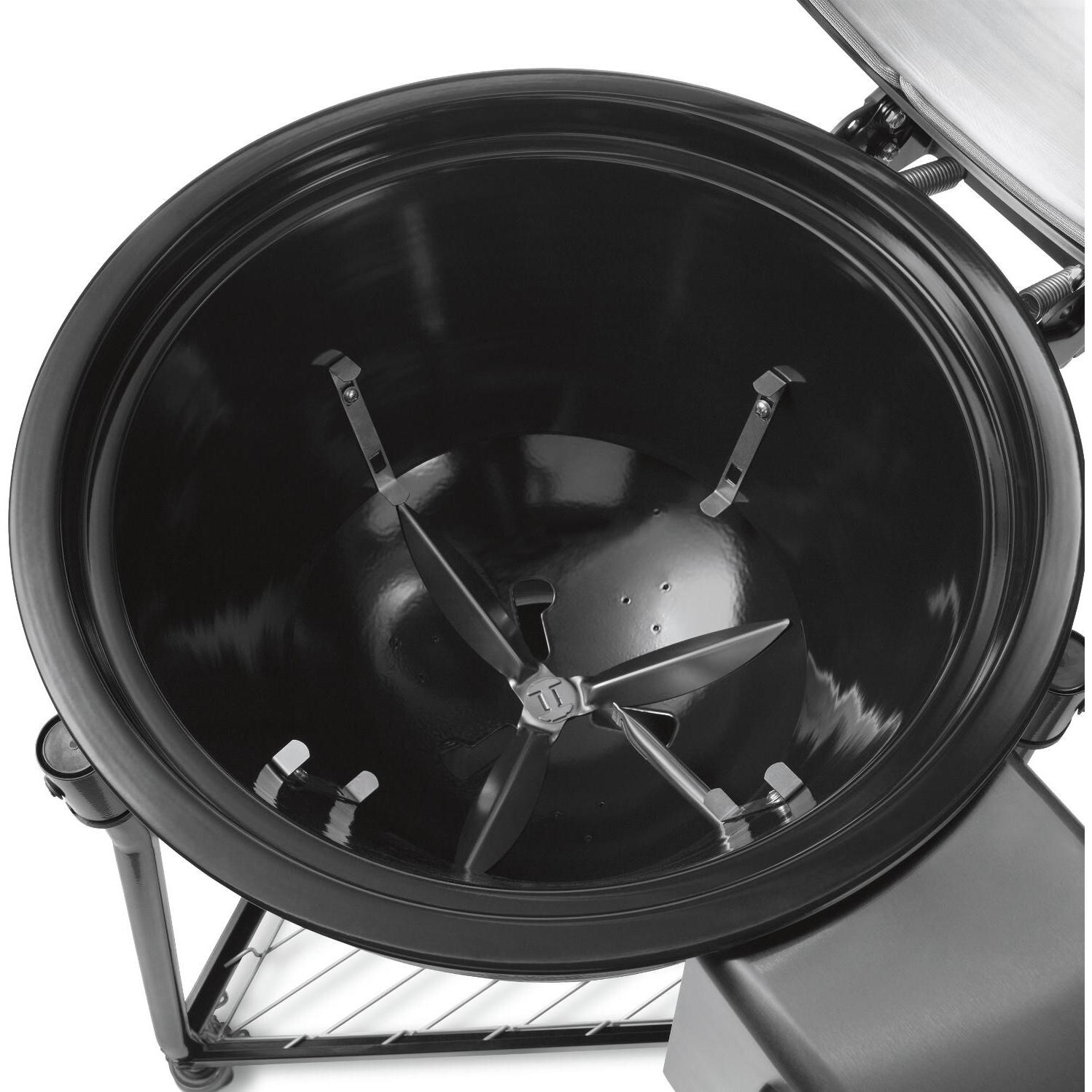 Weber Summit 24-Inch Charcoal Center BBQ Grill - One-Touch Cleaning System thumbnail