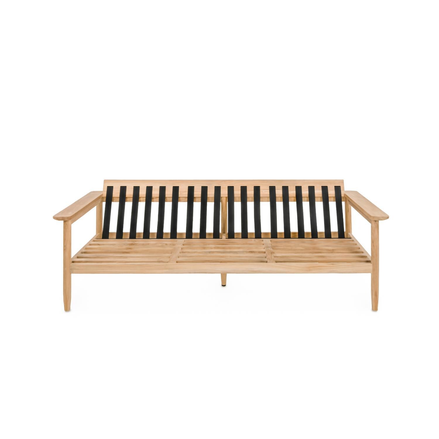 Teak + Table Ibiza Sofa in Granite - Frame - White Background thumbnail