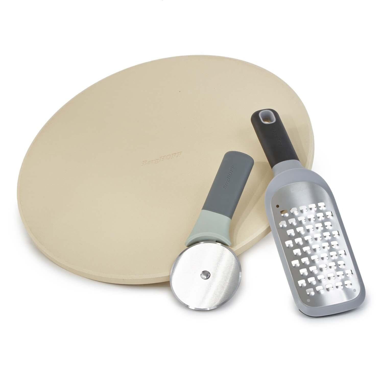 BergHOFF Leo 3 Pc Pizza Set - Large - White Background thumbnail