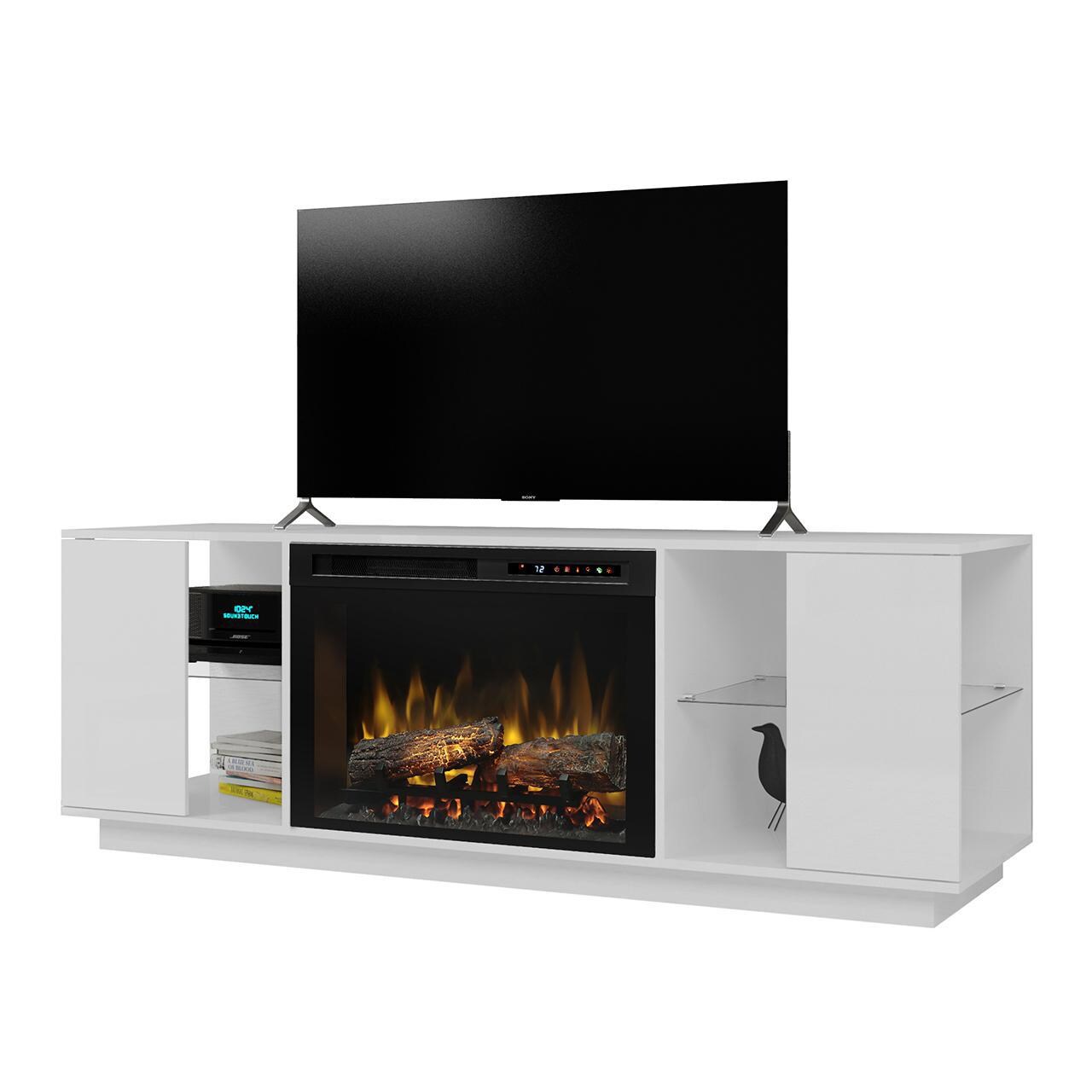 Dimplex - GDS26L8-1652W - Flex Lex Electric Fireplace Media Console thumbnail
