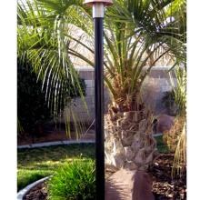The Outdoor Plus Black Powder Coated Steel 68 Inch Torch Post image