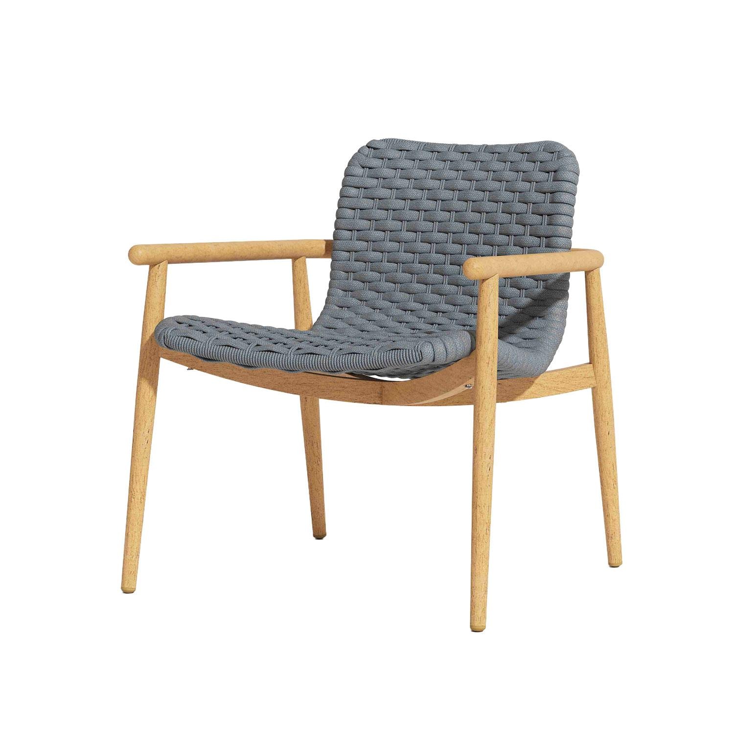 Rosedown 4 Pc Aluminum Seating Set in Gray by Lakeview Outdoor Designs - Club Chair - White Background thumbnail