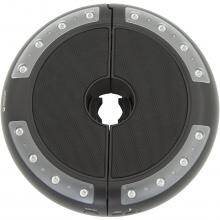 Treasure Garden Luna Umbrella Light W/ Bluetooth Speaker - Black image