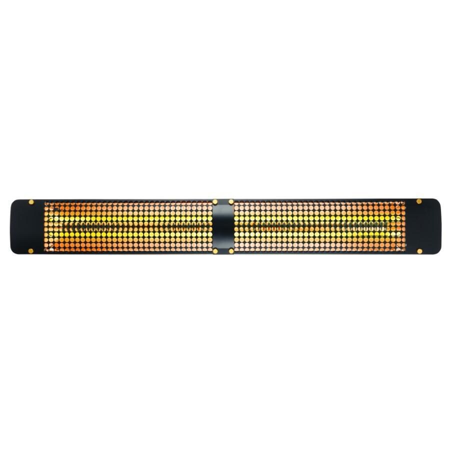Eurofase Admiral 61-Inch 6000 Watt Dual Element 240V Electric Infrared Patio Heater In Black - EF60240B7