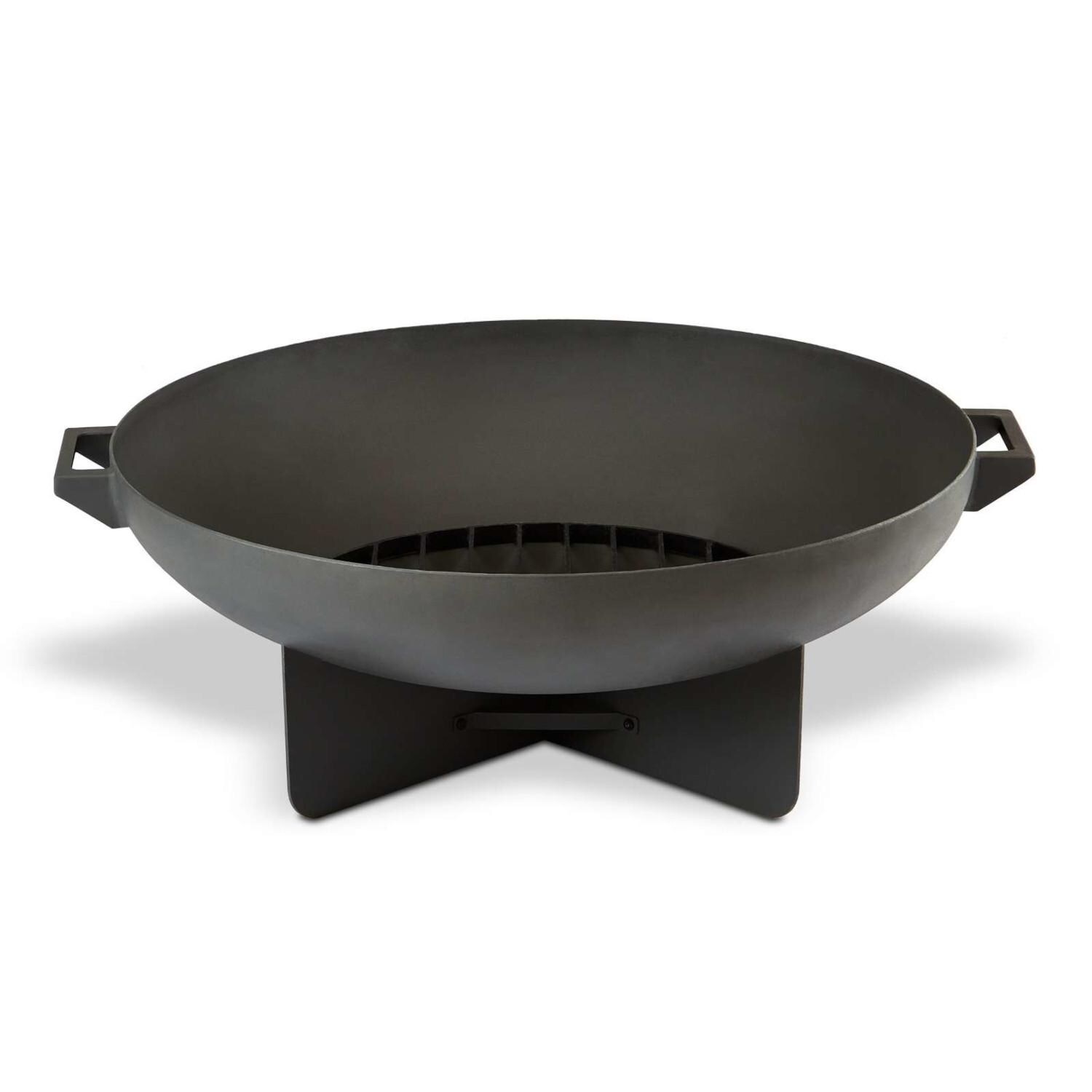 Lakeview Outdoor Designs SC-958-GRY Gray Restview 36-Inch Fire Pit - Front View thumbnail