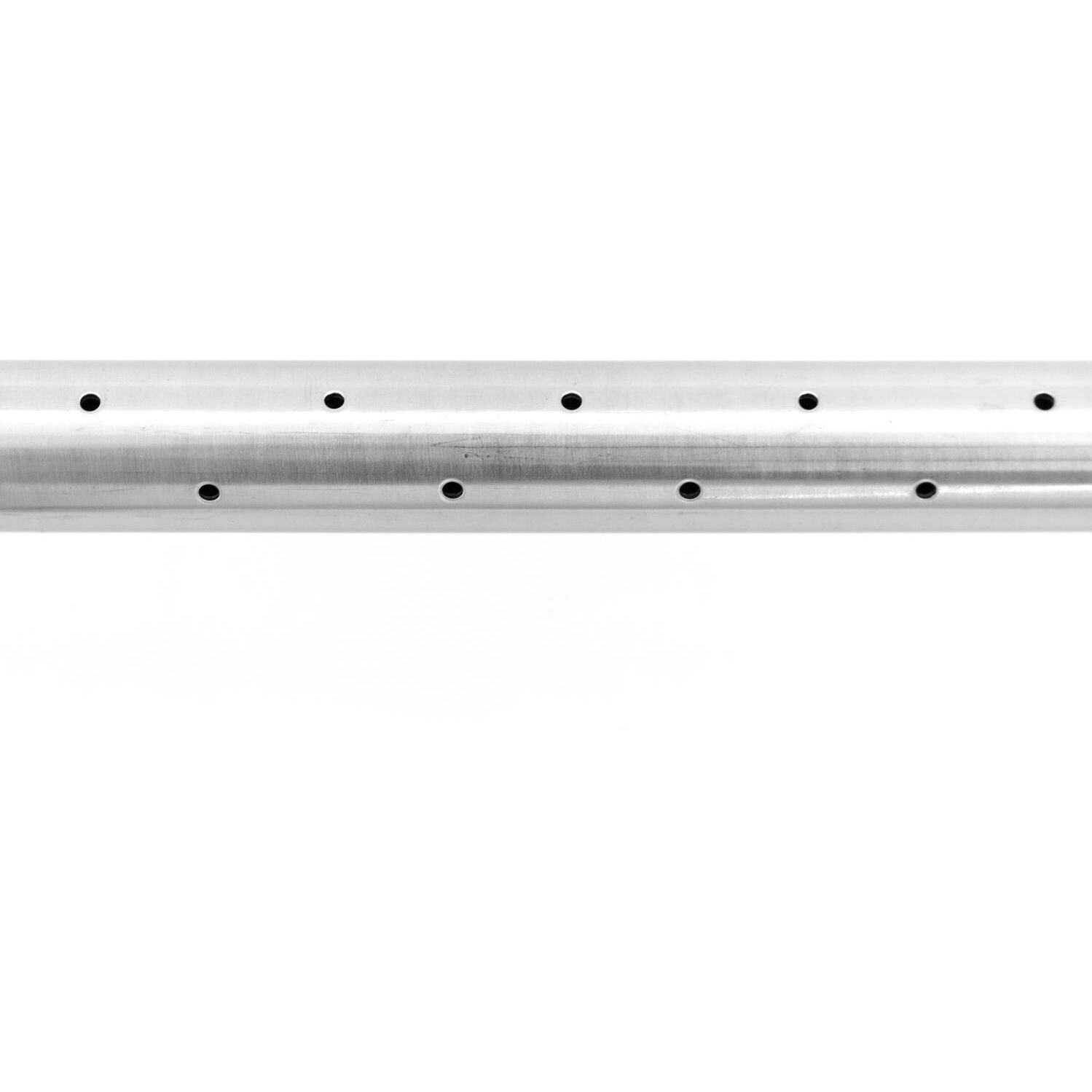  BBQGuys Signature Series 36-Inch Natural Gas T-Style Burner - Stainless Steel - Burner Detail thumbnail