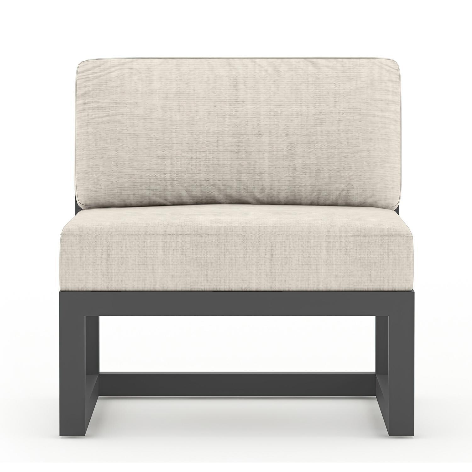 Misty Cove Middle Club Chair in Slate w/Cast Silver Cushions by Lakeview - White Background thumbnail