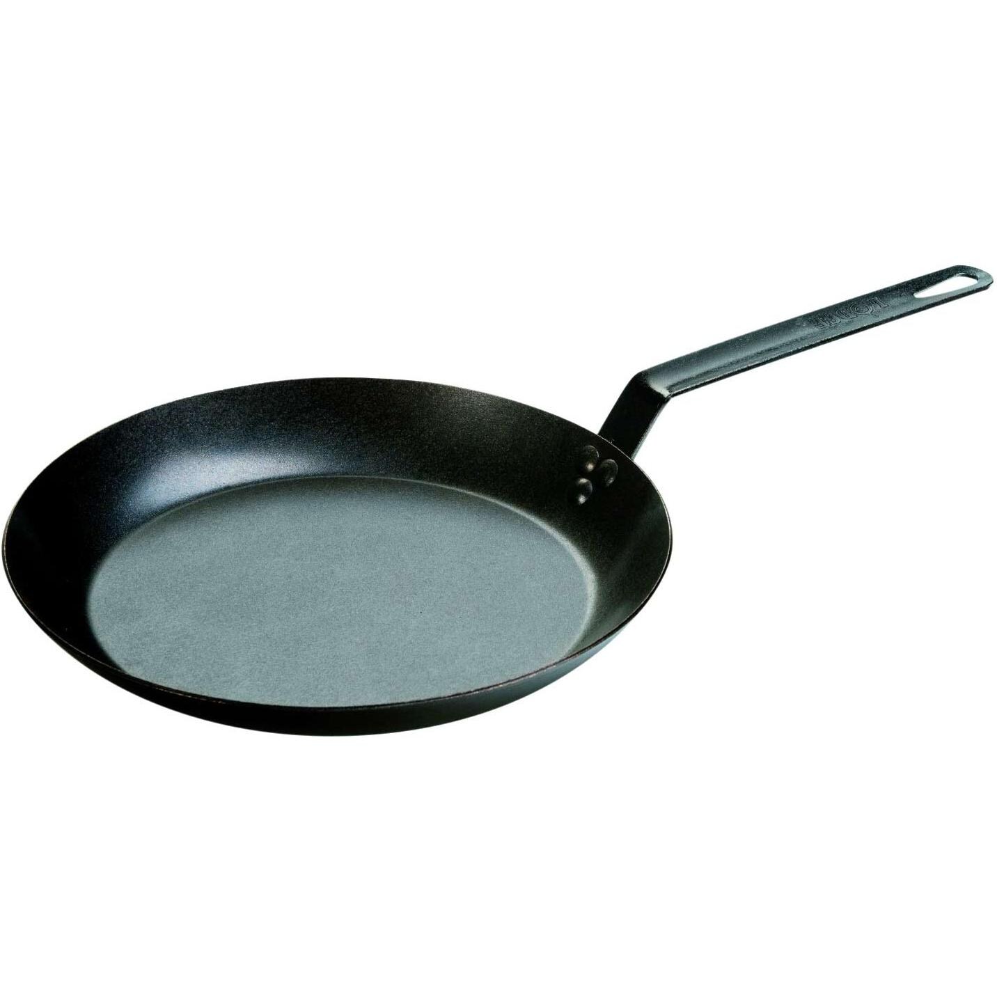 Lodge 12-Inch Seasoned Carbon Steel Skillet - CRS12