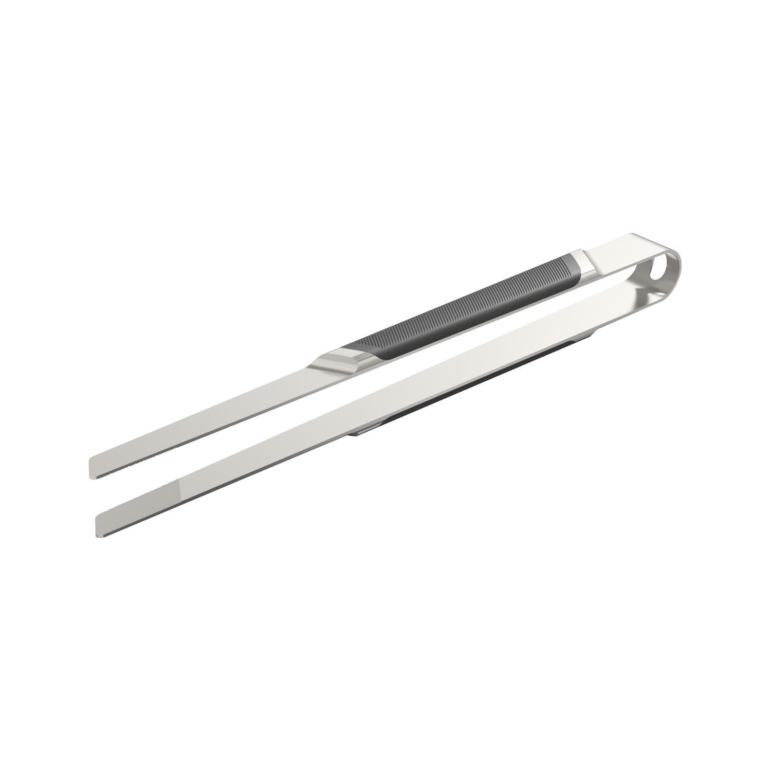 Everdure By Heston Brushed Stainless Steel Tweezers With Soft Grip - Large - HBTWEEZERL thumbnail