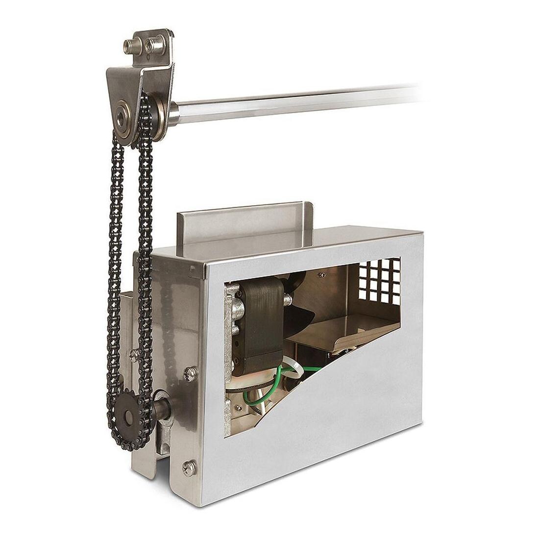 Alfresco Grills ALXE-30-NG-SM9005 Alfresco ALXE 30-Inch Built-In Natural Gas Grill With Rotisserie in Jet Black Matte - Rotisserie Motor - Detail thumbnail