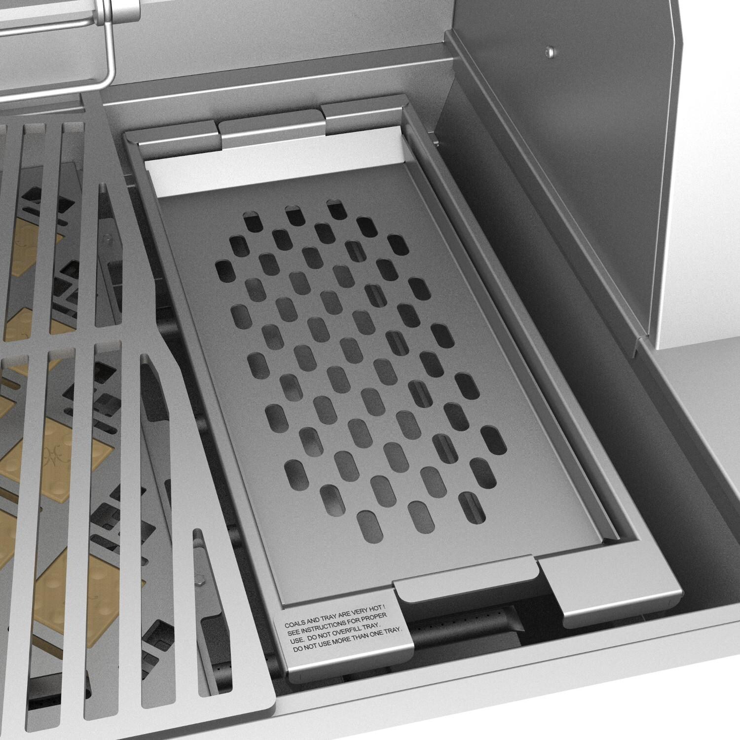 Aspire by Hestan AGCT Charcoal Tray - Installed in Hestan Grill thumbnail